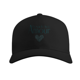 Nome do produtoBoné com tela Regarde avec amour