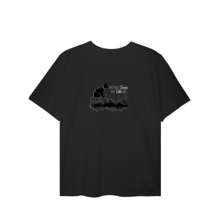 Nome do produtoCamiseta PLUS Gatos - Vc não é daqui, vc está aqui