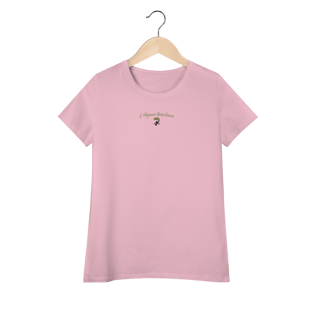 Nome do produtoCamiseta Pima feminina (algodão peruano) L´Élégance Brésilienne