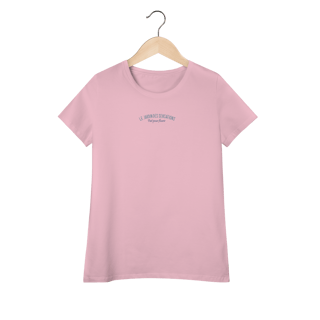 Nome do produtoCamiseta Pima Fem (algodão peruano) Le jardin des sensations