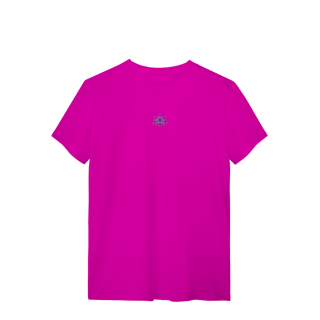Nome do produtoCamiseta Flor de Lótus Roxa (efeito brilho)