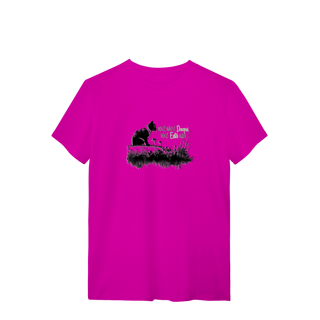 Nome do produtoCamiseta Gatos - Vc não é daqui, vc está aqui