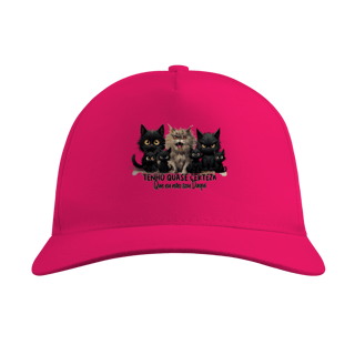Nome do produtoBoné Gato Preto - Tenho quase certeza