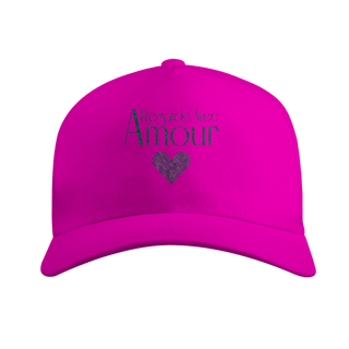 Nome do produtoBoné com tela Regarde avec amour