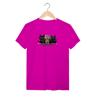 Nome do produtoCamiseta Gato Preto - Tenho quase certeza