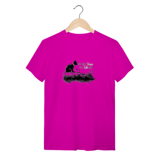 Nome do produtoCamiseta Gatos - Vc não é daqui, vc está aqui