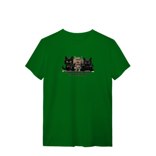 Nome do produtoCamiseta Gato Preto - Tenho quase certeza