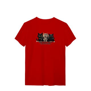 Nome do produtoCamiseta Gato Preto - Tenho quase certeza
