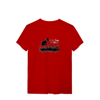 Nome do produtoCamiseta Gatos - Vc não é daqui, vc está aqui
