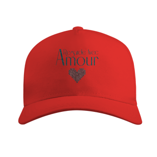 Nome do produtoBoné com tela Regarde avec amour