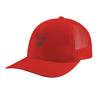 Nome do produtoBoné com tela Regarde avec amour