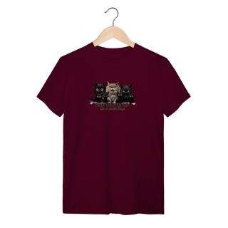 Nome do produtoCamiseta Gato Preto - Tenho quase certeza