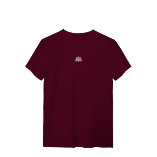 Nome do produtoCamiseta Flor de Lótus Rosa (efeito brilho)