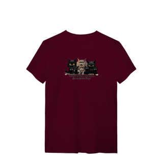 Nome do produtoCamiseta Gato Preto - Tenho quase certeza