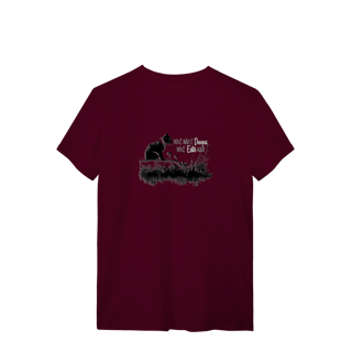 Nome do produtoCamiseta Gatos - Vc não é daqui, vc está aqui
