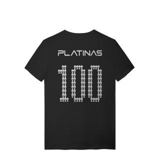 Nome do produto Camiseta 100 Platinas - Platinum Hunter | Armário Nerd