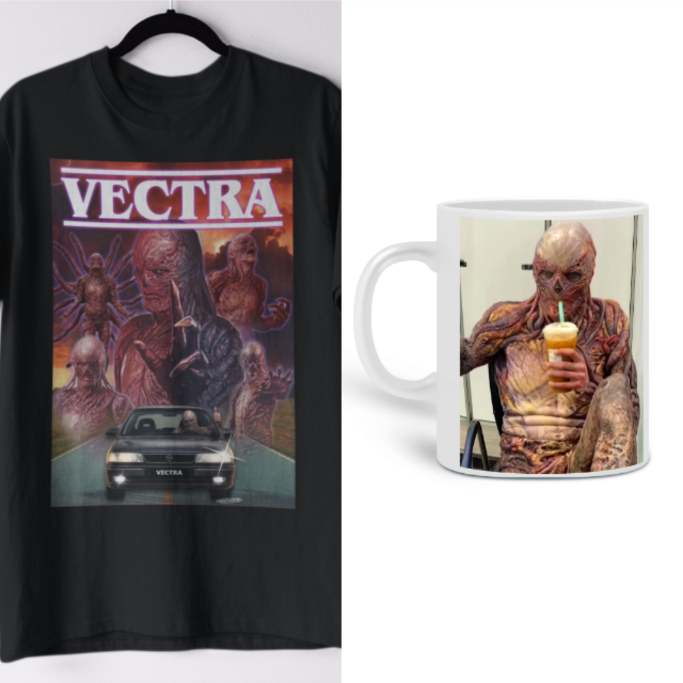 Nome do produto: Combo Vectra / Vecna - Camiseta + Caneca