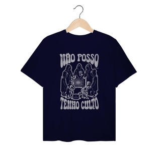 Nome do produto Plus Size - Não posse, tenho culto