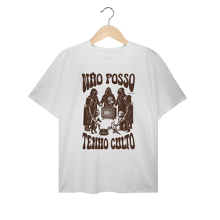 Nome do produto Plus Size - Não posse, tenho culto