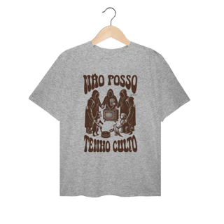 Nome do produto Plus Size - Não posse, tenho culto