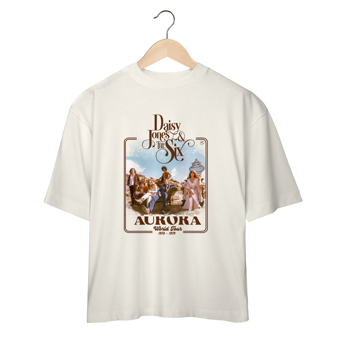 Camiseta Oversized Oversized Daisy Jones and The Six R$149,00 em