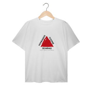 Nome do produto T-Shirt Plus Size Honramos o Nome de Minas (Nosso Terreiro)