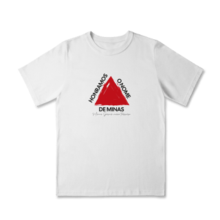 Nome do produto T-Shirt Infantil Honramos o Nome de Minas (Nosso Terreiro)