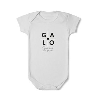 Nome do produto Body Bebê Galo Sinônimo de Raça
