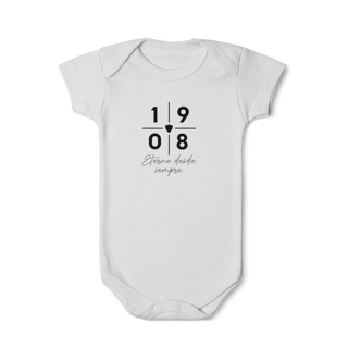 Nome do produto Body Bebê 1908 Gráfico (Eterno Desde Sempre)