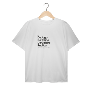 Nome do produto T-Shirt Plus Size De Jogo, De Treino, De Goleiro, Réplica