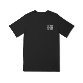 T-Shirt Juvenil Vencer Vencer Vencer (Versão Bolso)