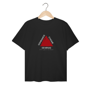 Nome do produto T-Shirt Plus Size Honramos o Nome de Minas (Nosso Terreiro)