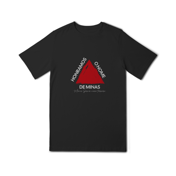 T-Shirt Juvenil Honramos o Nome de Minas (Nosso Terreiro)