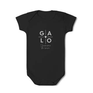 Body Bebê Galo Sinônimo de Raça