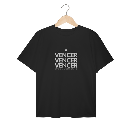 T-Shirt Plus Size Vencer, Vencer, Vencer! (Ideal)