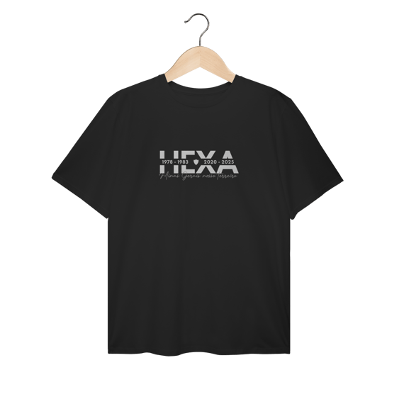 T-Shirt Plus Size HEXA Mineiro (Anos dos Títulos)