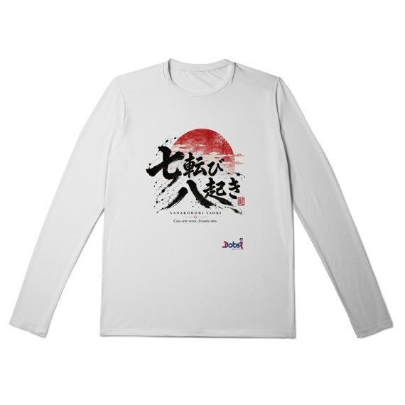camiseta manga longa Nanakorobi Yaoki
