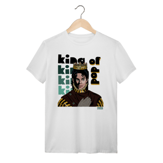 Nome do produto Camiseta Quality King Of Pop Michael Jackson