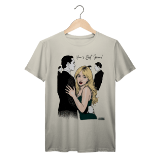 Nome do produto Camiseta Premium Mans Best Friend Sabrina Carpenter