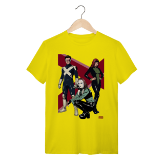 Nome do produto Camiseta X Men Evolution Jean, Scott, Rogue