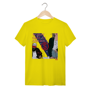 Nome do produto Camiseta Worst Girl in America - Slayyyter