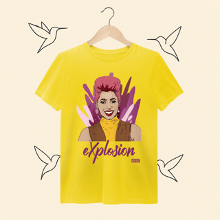 Nome do produto Camiseta Estonada Anitta eXplosion
