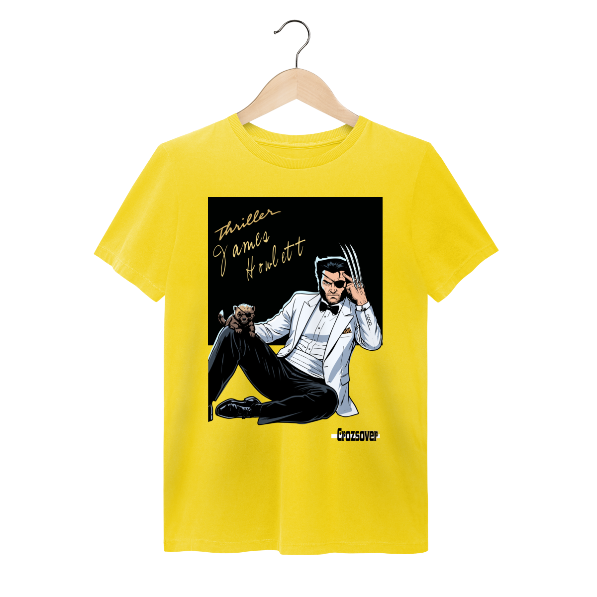 Nome do produto: Camiseta Estonada  Wolverine x Thriller