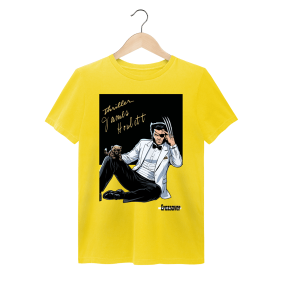 Camiseta Estonada  Wolverine x Thriller