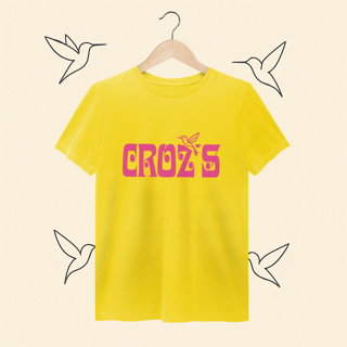 Nome do produto Camiseta Estonada Crozs Rosa