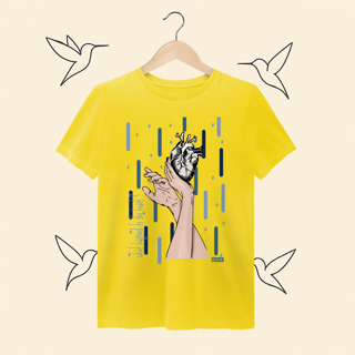 Nome do produto Camiseta Estonada Aurora what happened to the heart? 