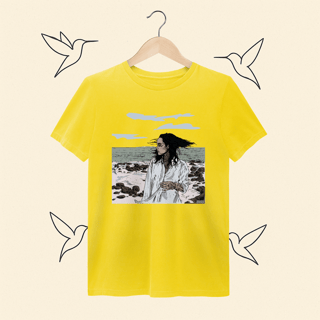 Nome do produto Camiseta estonada Kehlani Blue Water Road