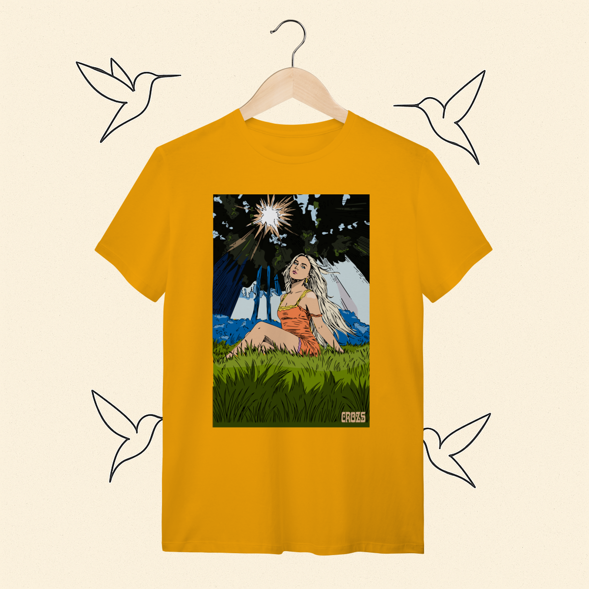 Nome do produto: Camiseta Zara Larsson Midnight Sun