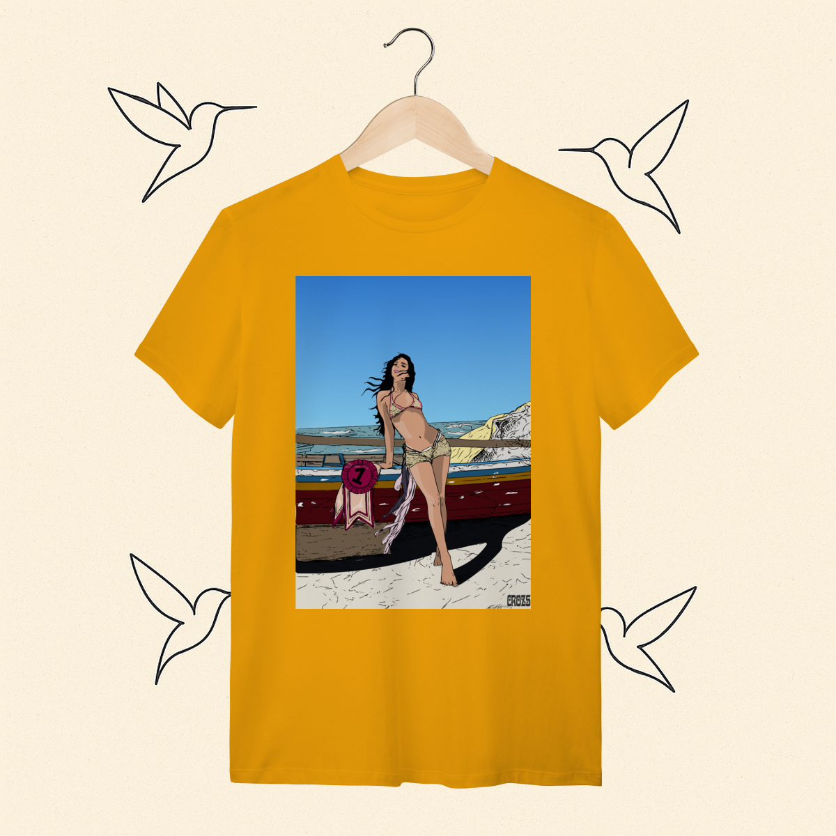 Nome do produto: Camiseta Marina Sena De Primeira