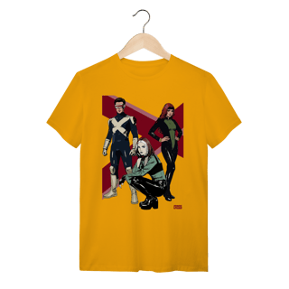 Nome do produto Camiseta X Men Evolution Jean, Scott, Rogue